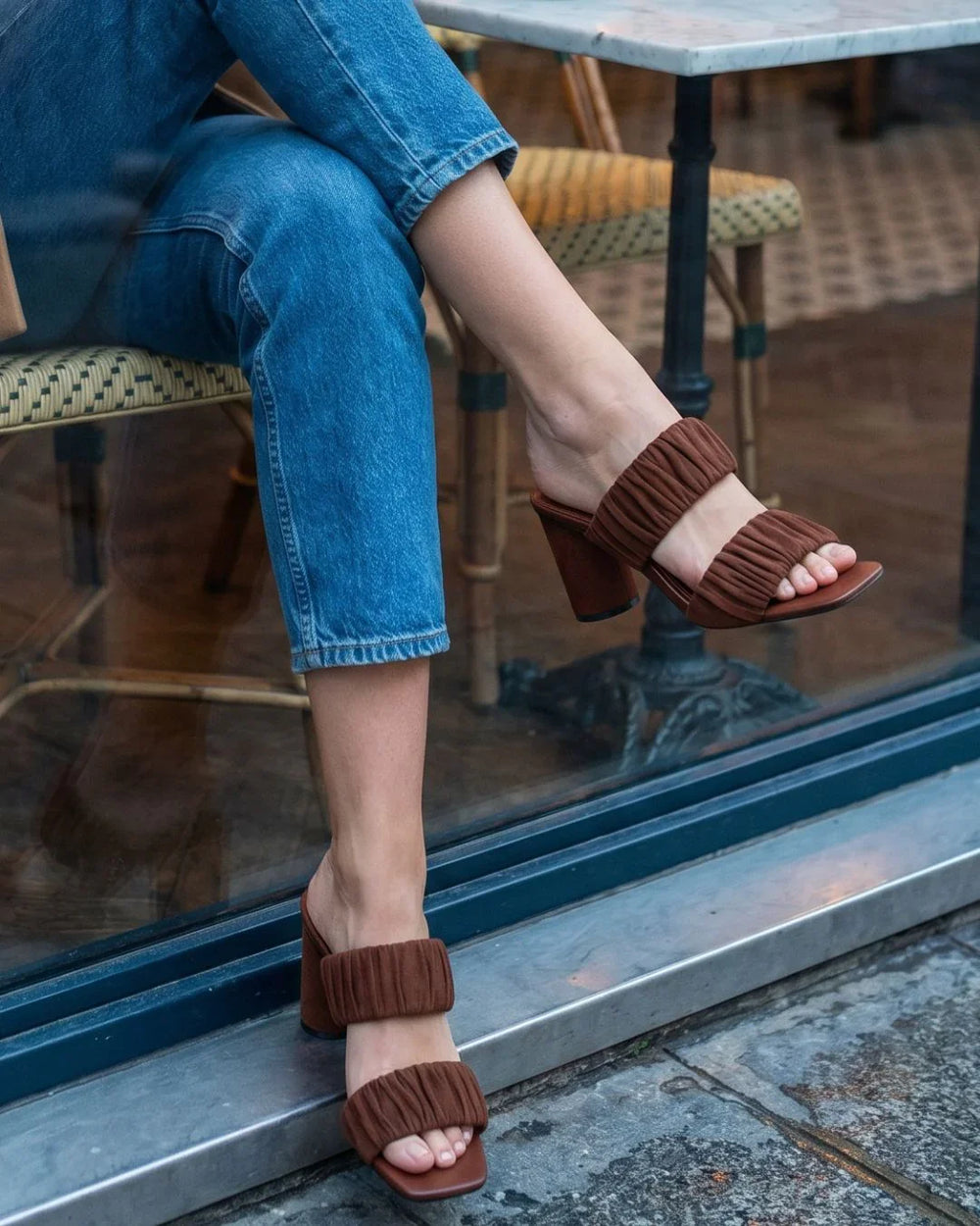 Vista lateral Puffy Helena