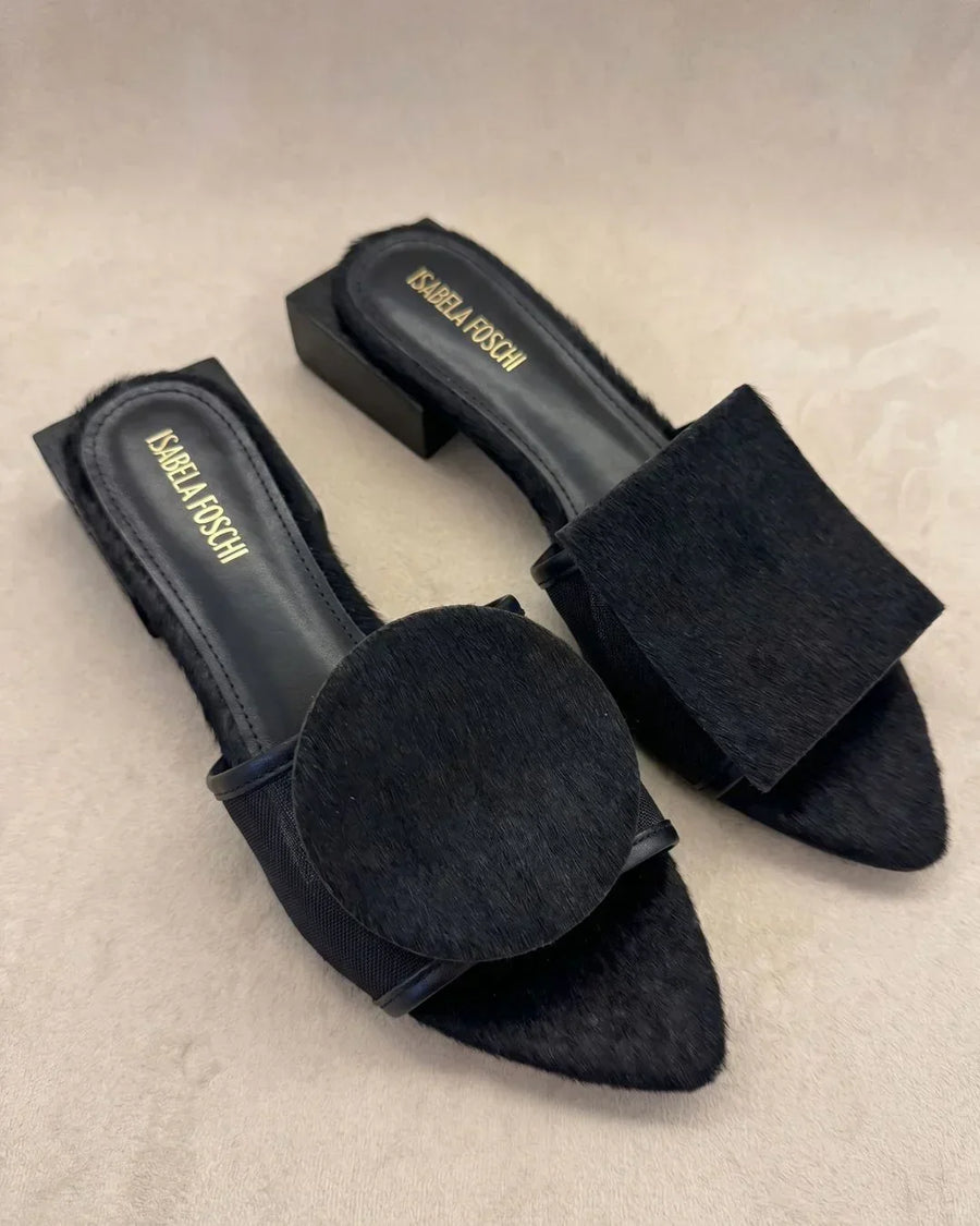 Detalhe aplicação pelo natural — Mule Elyra